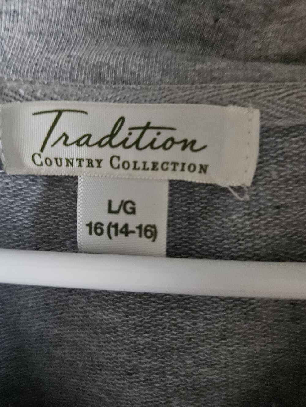Light Gray Drawstring Zip-Up Jacket - Picture 7 of 7